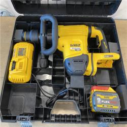 AS-IS Dewalt FLEXVOLT 60V Lithium-Ion Cordless SDS MAX 3/4 in. Chipping Hammer Kit