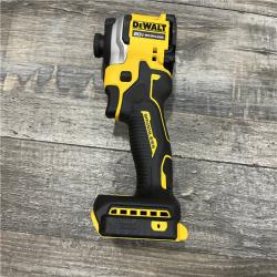 AS-IS DEWALT ATOMIC 20V MAX Lithium-Ion Cordless 1/4 in. Brushless Impact Driver Kit