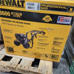 Dallas Location - As-Is DEWALT 3600 PSI 2.5 GPM Gas  Pressure Washer(DXPW61406)