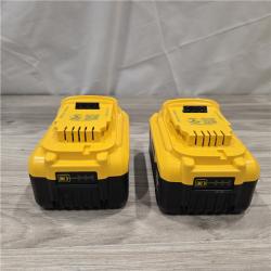 AS-IS DEWALT DCB206-2 6.0Ah 20V MAX Battery (2 Pack)