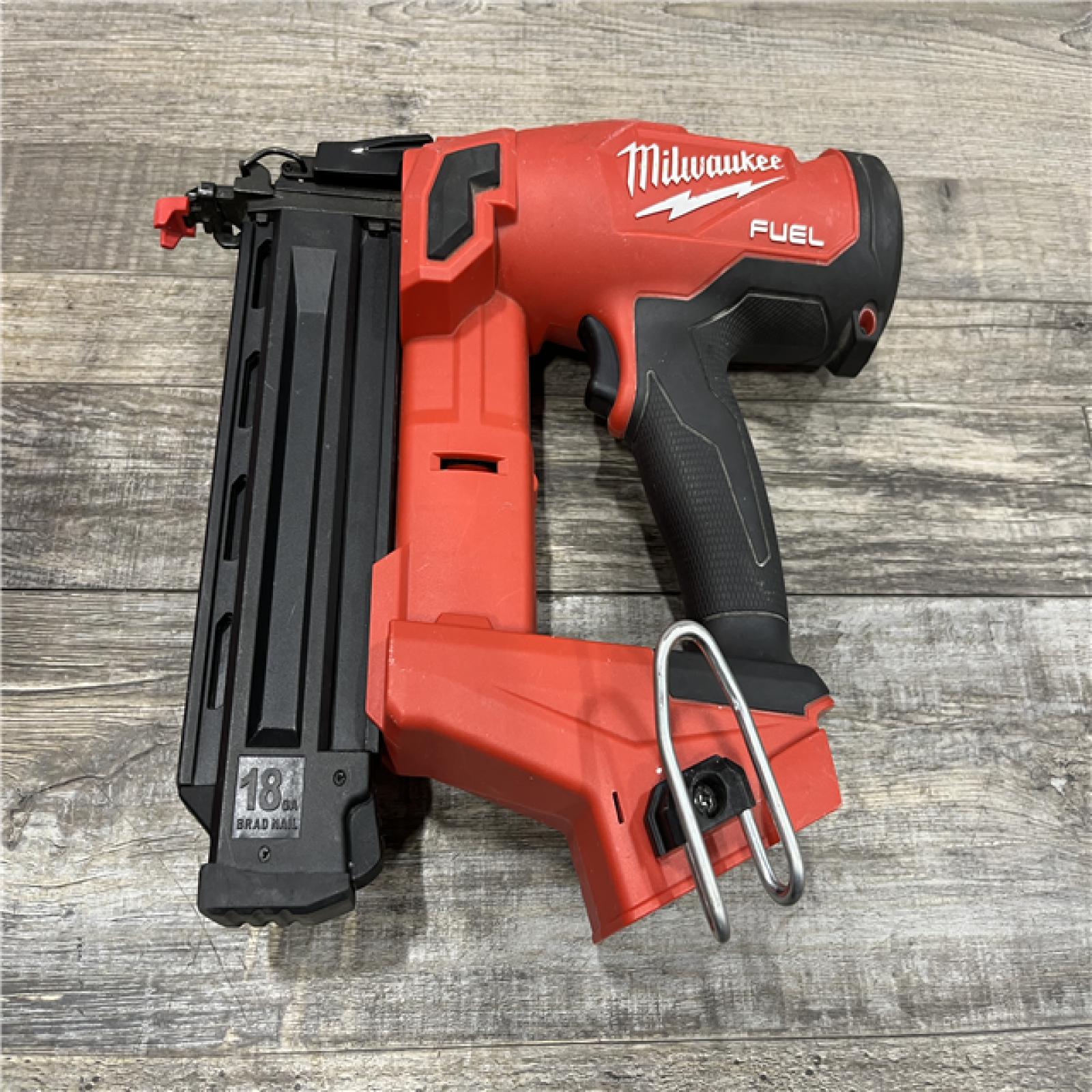 AS-IS Milwaukee FUEL 18-Volt Lithium-Ion Brushless Cordless Gen II 18-Gauge Brad Nailer (Tool-Only)