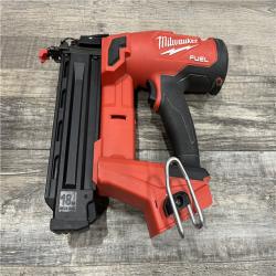 AS-IS Milwaukee FUEL 18-Volt Lithium-Ion Brushless Cordless Gen II 18-Gauge Brad Nailer (Tool-Only)