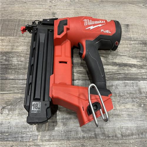 AS-IS Milwaukee FUEL 18-Volt Lithium-Ion Brushless Cordless Gen II 18-Gauge Brad Nailer (Tool-Only)