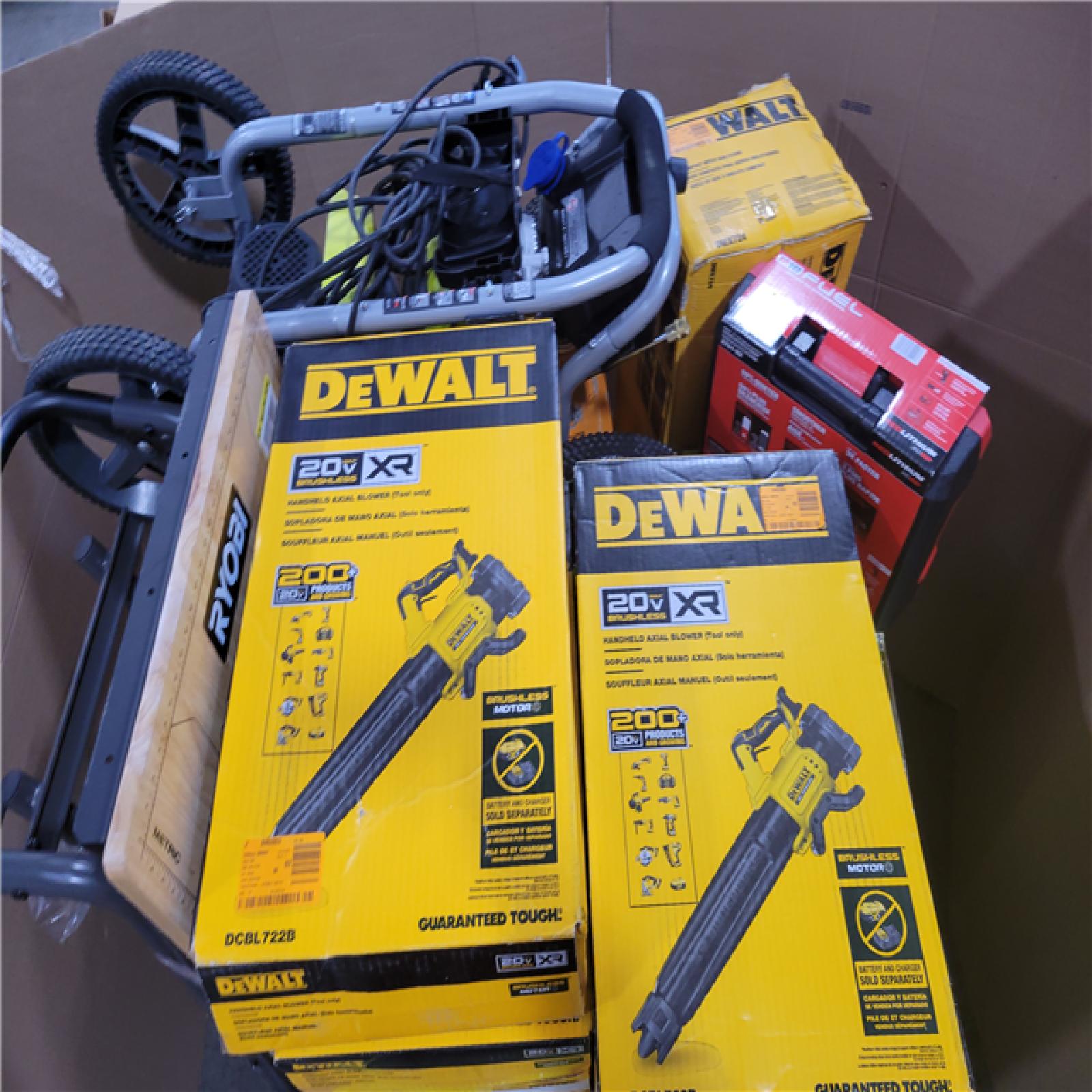 CALIFORNIA AS-IS TOOL PALLET