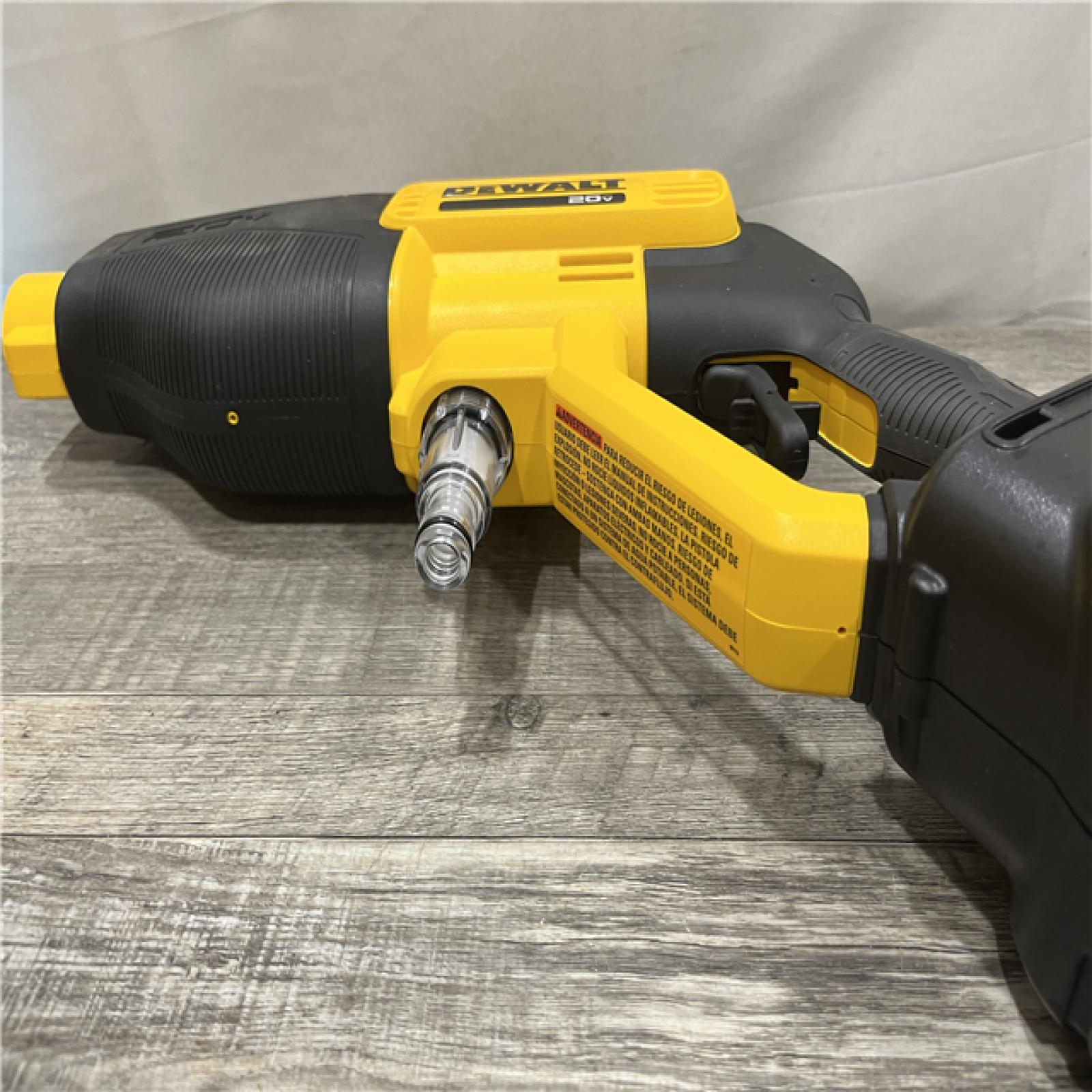 AS-IS DEWALT 20V MAX 550 PSI 1.0 GPM Cold Water Cordless Power Cleaner with 4-Nozzles (Tool Only)