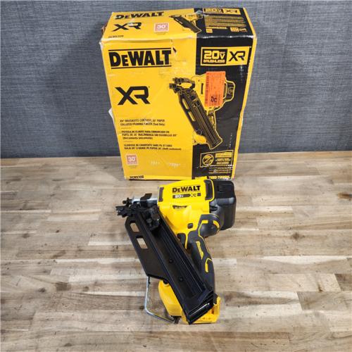 HOUSTON LOCATION - AS-IS DEWALT 20-Volt 30° Cordless Framing Nailer (Tool-Only)