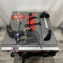 AS-IS Milwaukee FUEL ONE-KEY 18-Volt Lithium-Ion Brushless Cordless 8-1/4 in. Table Saw (Tool-Only)