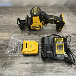 AS-IS DEWALT Atomic 20-Volt Maximum Cordless Brushless Compact Reciprocating Saw Kit