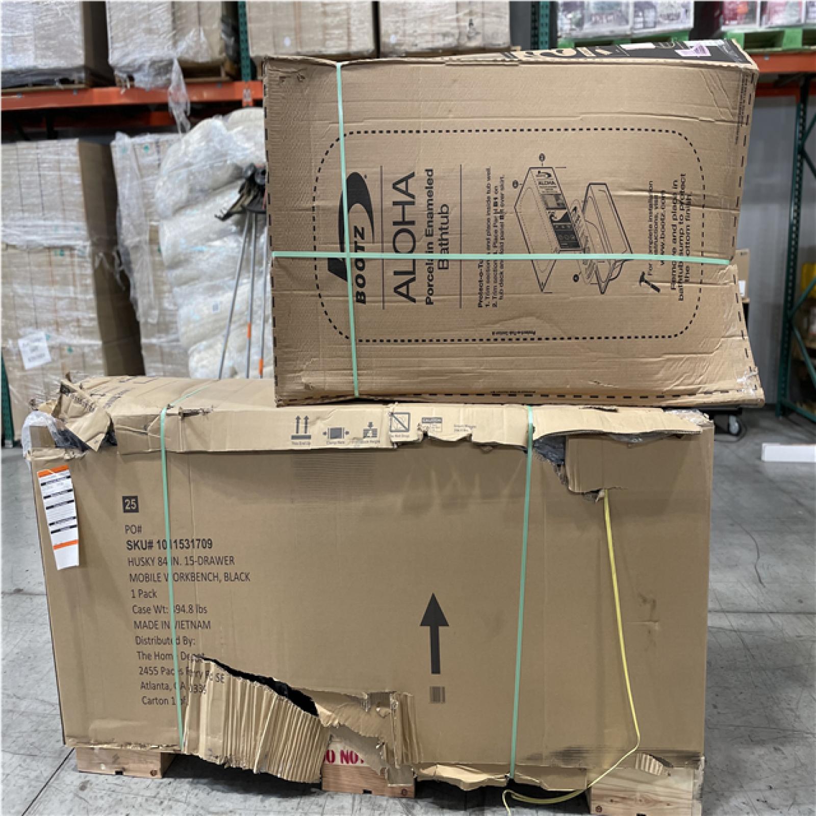 DALLAS LOCATION- AS-IS HOME IMPROVEMENT PALLET