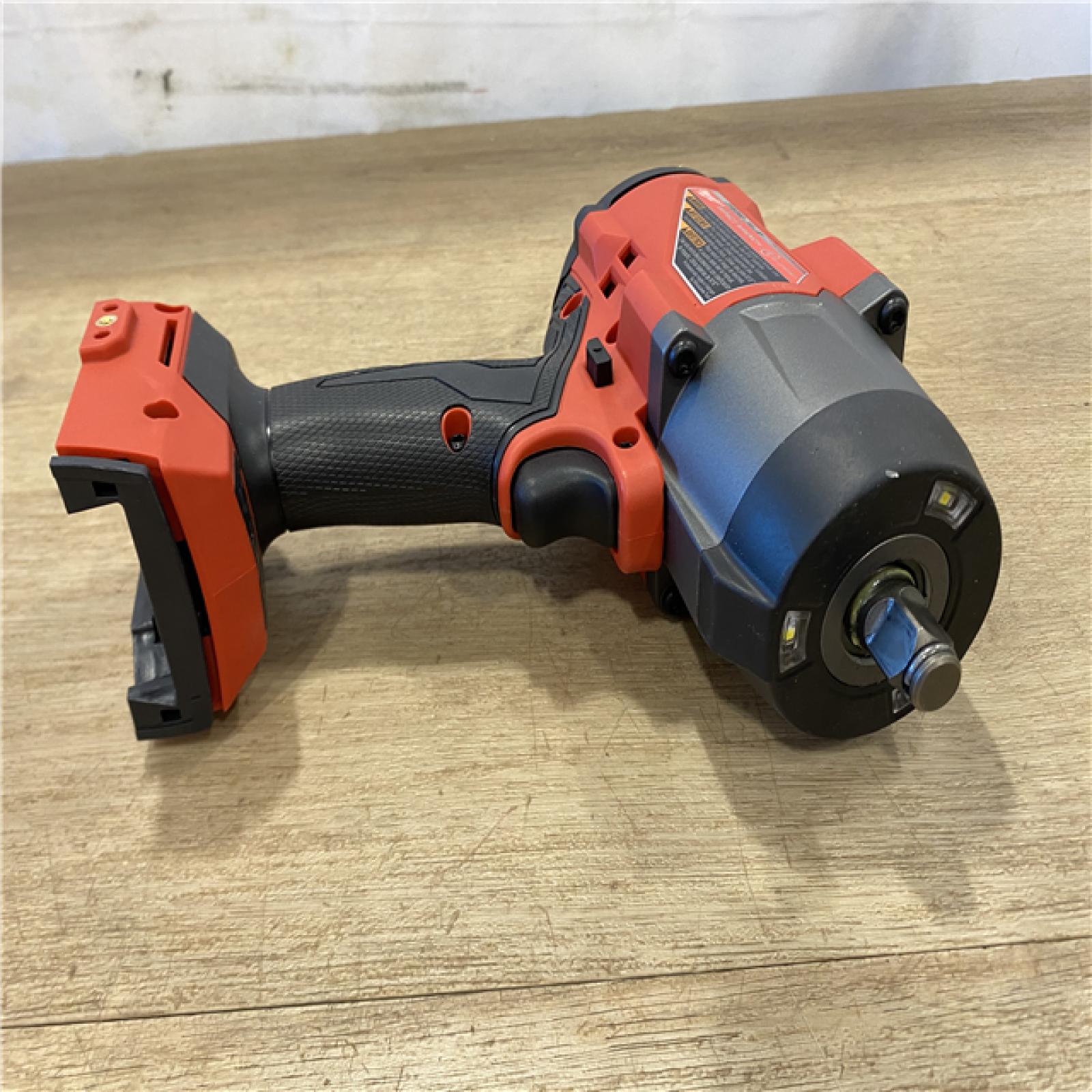 AS-IS Milwaukee FUEL 18V Lithium-Ion Brushless Cordless 1/2 in. Impact Wrench w/Friction Ring Kit