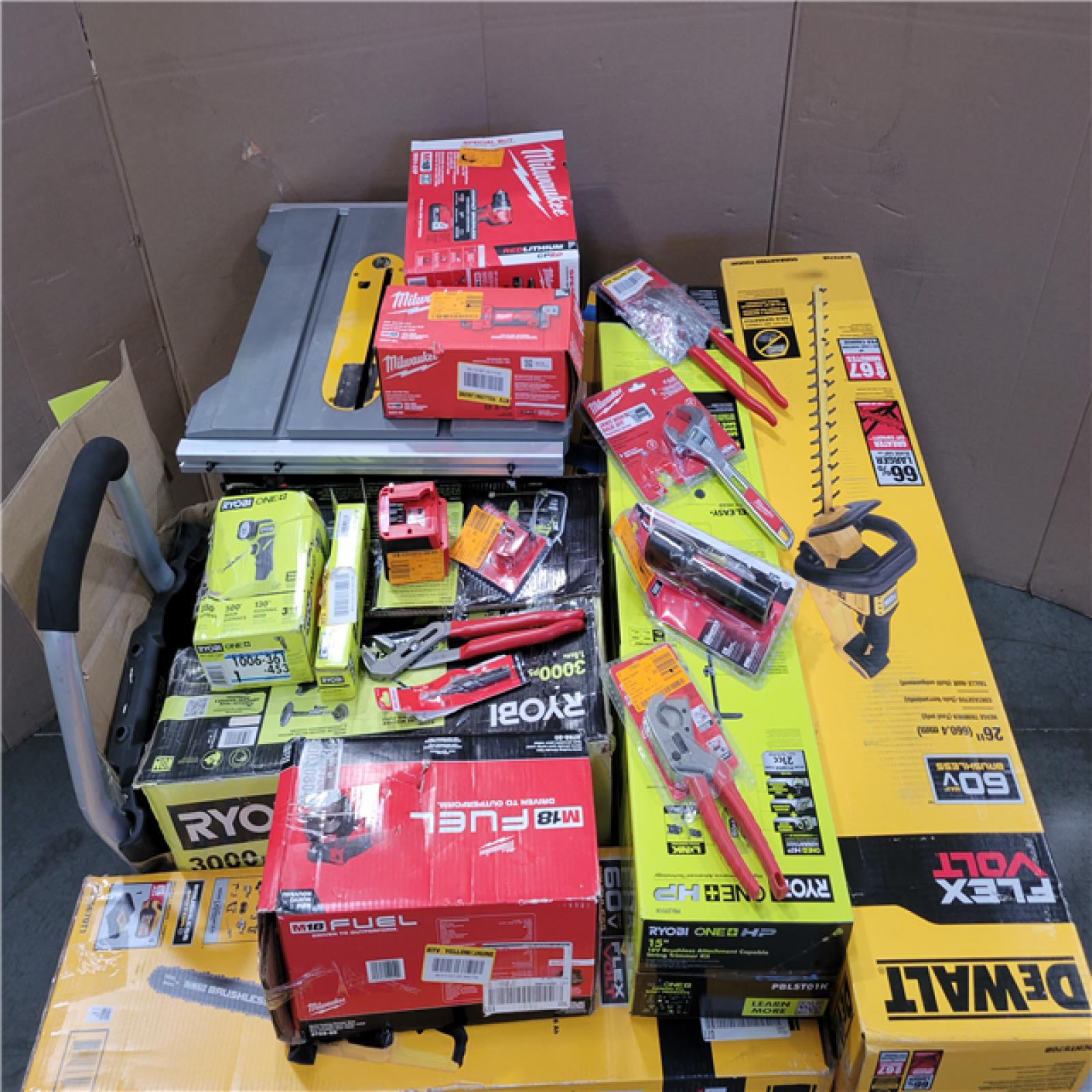 CALIFORNIA AS-IS TOOL PALLET
