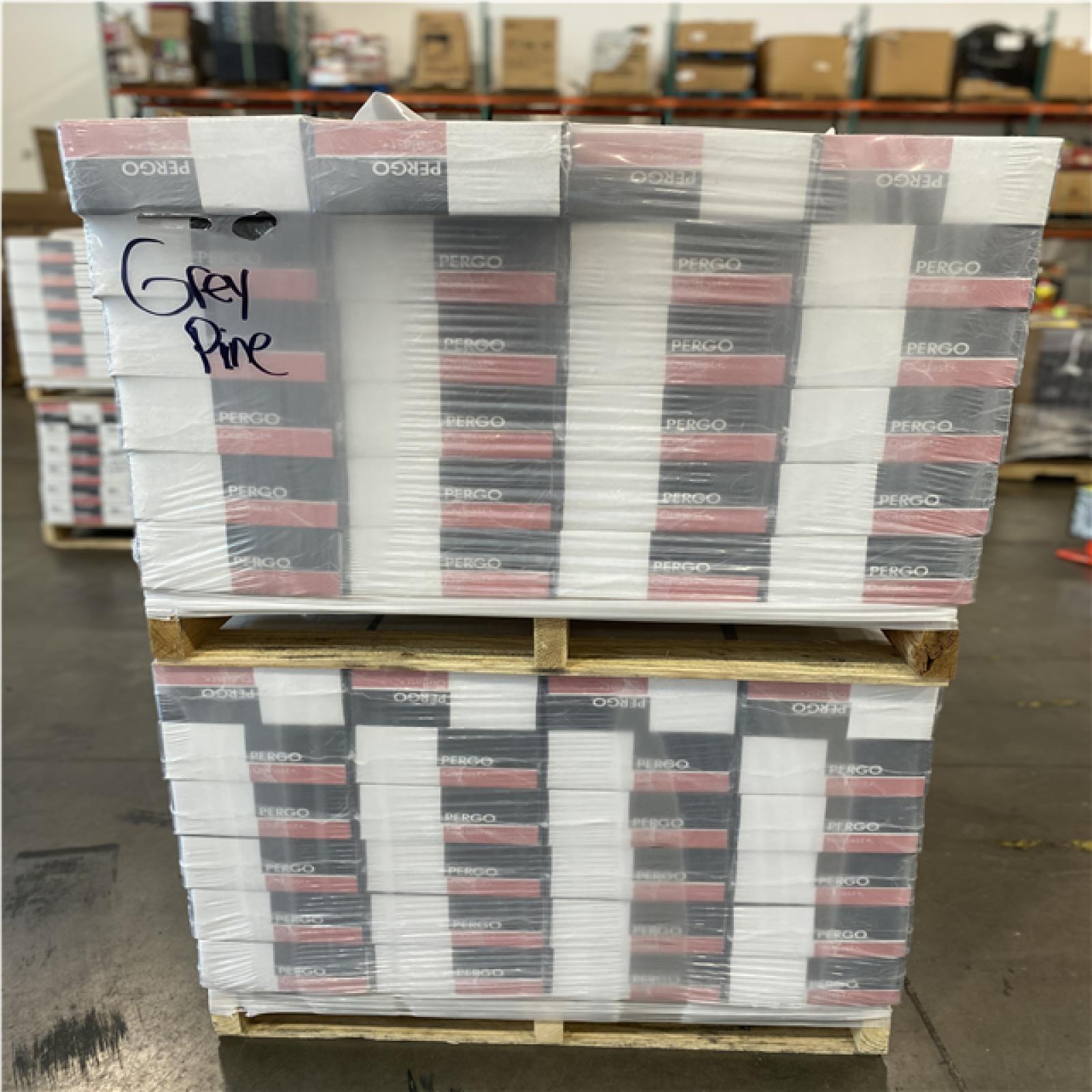 DALLAS LOCATION - PERGO Outlast+ Dalen Grey Pine 12 mm T x 7.4 in. W Waterproof Flooring (19.63 sq.ft./case) (48 UNITS)