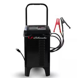 DALLAS LOCATION - Schumacher Electric Automotive 6-Volt and 12-Volt 200 Amp Fully Automatic Wheeled Jump Starter and Battery Charger with 40 Amp Boost