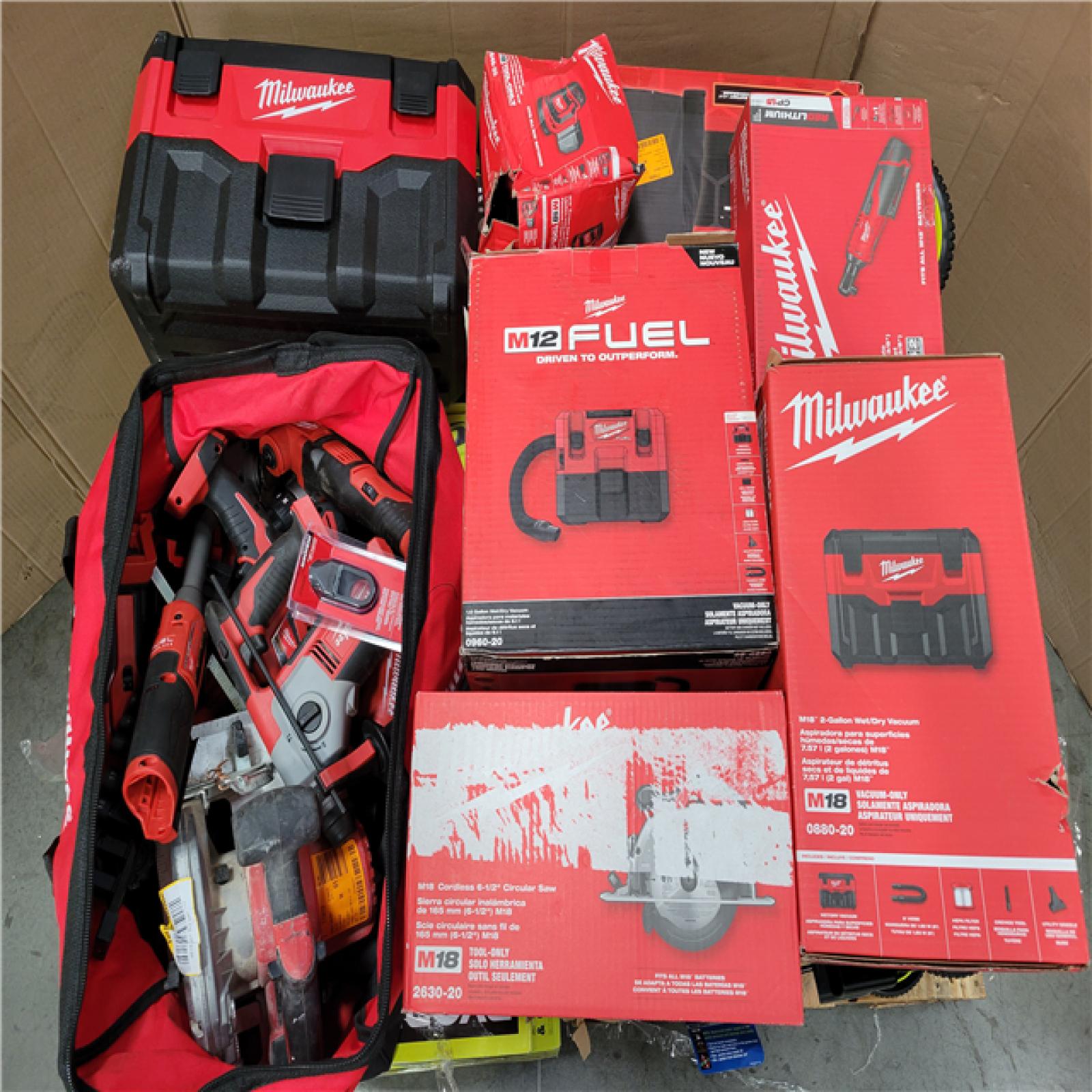 CALIFORNIA AS-IS TOOL PALLET