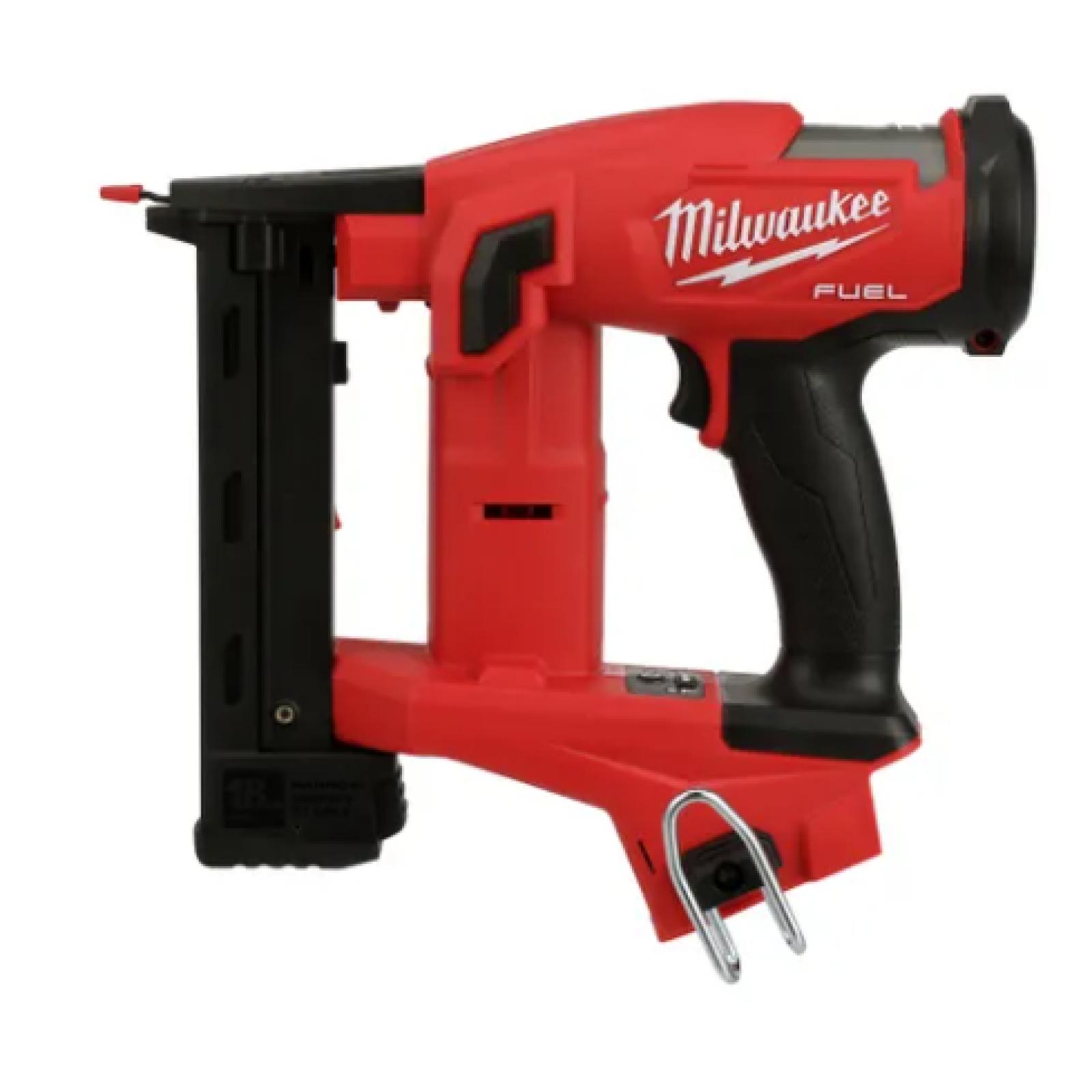 NEW!- Milwaukee M18 FUEL 18V Cordless 18-Gauge 1/4 in. Narrow Crown Stapler (Tool-Only)