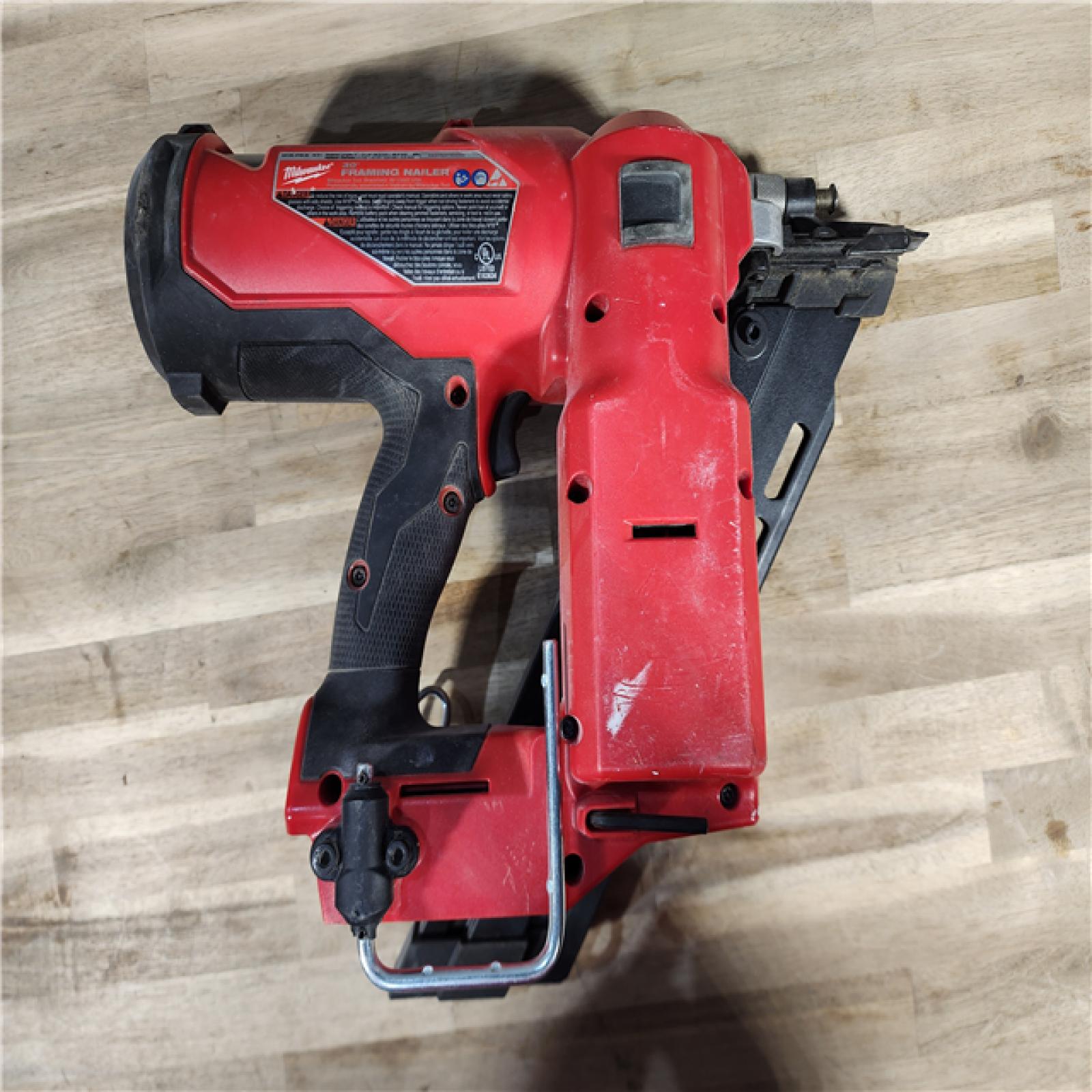 HOUSTON LOCATION - AS-IS M18 FUEL 3-1/2 in. 18-Volt 30-Degree Lithium-Ion Brushless Cordless Framing Nailer (Tool-Only)
