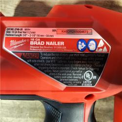 HOUSTON LOCATION - AS-IS (APPEARS LIKE NEW) Milwaukee M18 Fuel 18V Brushless 18-Gauge Brad Nailer 2746-20 (Bare Tool)