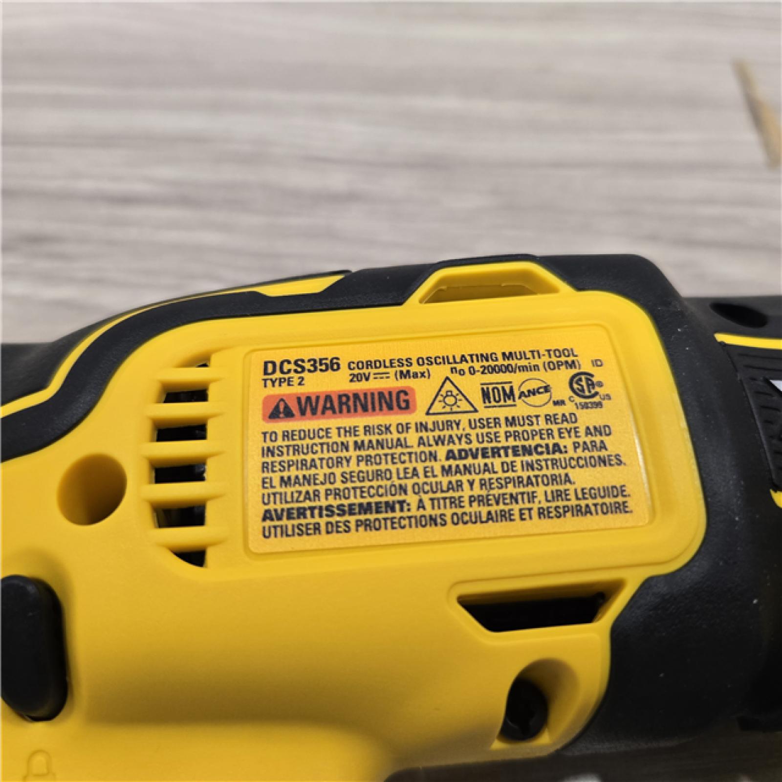 AS-IS DEWALT Cordless Oscillating Multi Tool Kit