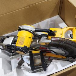 As-Is- DeWALT  12in Double Bevel Sliding Compound Miter Saw