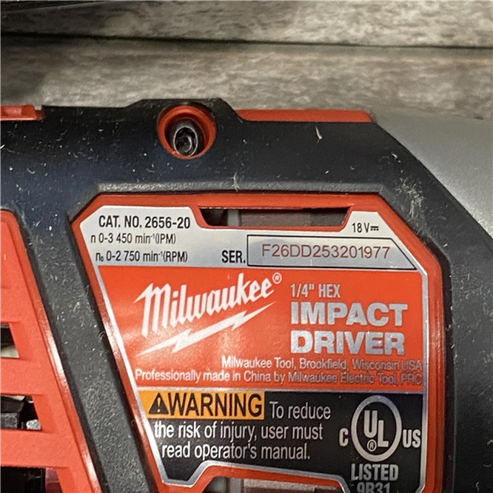 AS-IS Milwaukee 18-Volt Lithium-Ion Cordless (9-Tool) Combo Kit