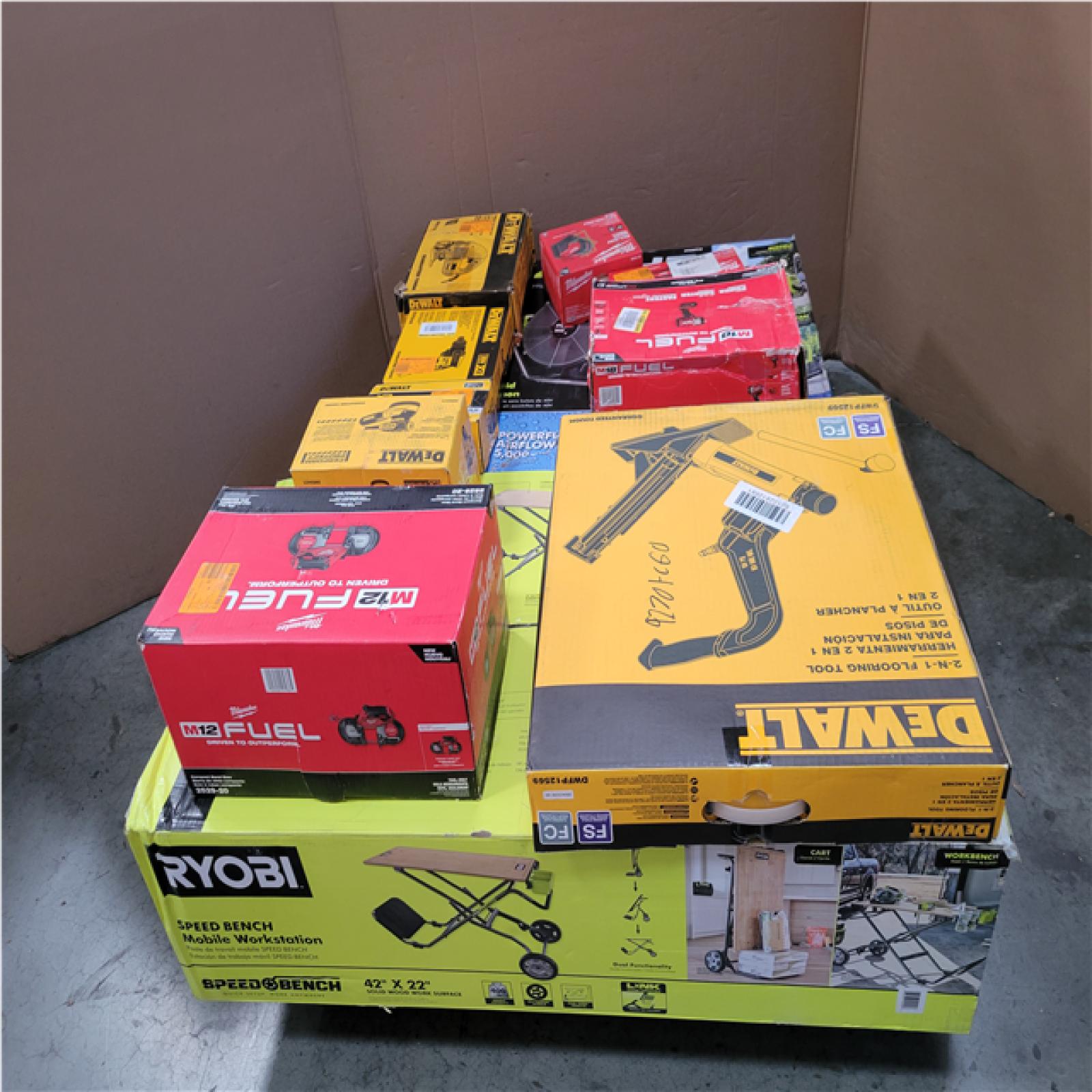 CALIFORNIA AS-IS TOOL PALLET