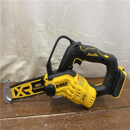 AS-IS 20V MAX 8 in. Brushless Cordless Battery Powered Pruning Chainsaw (Tool Only)