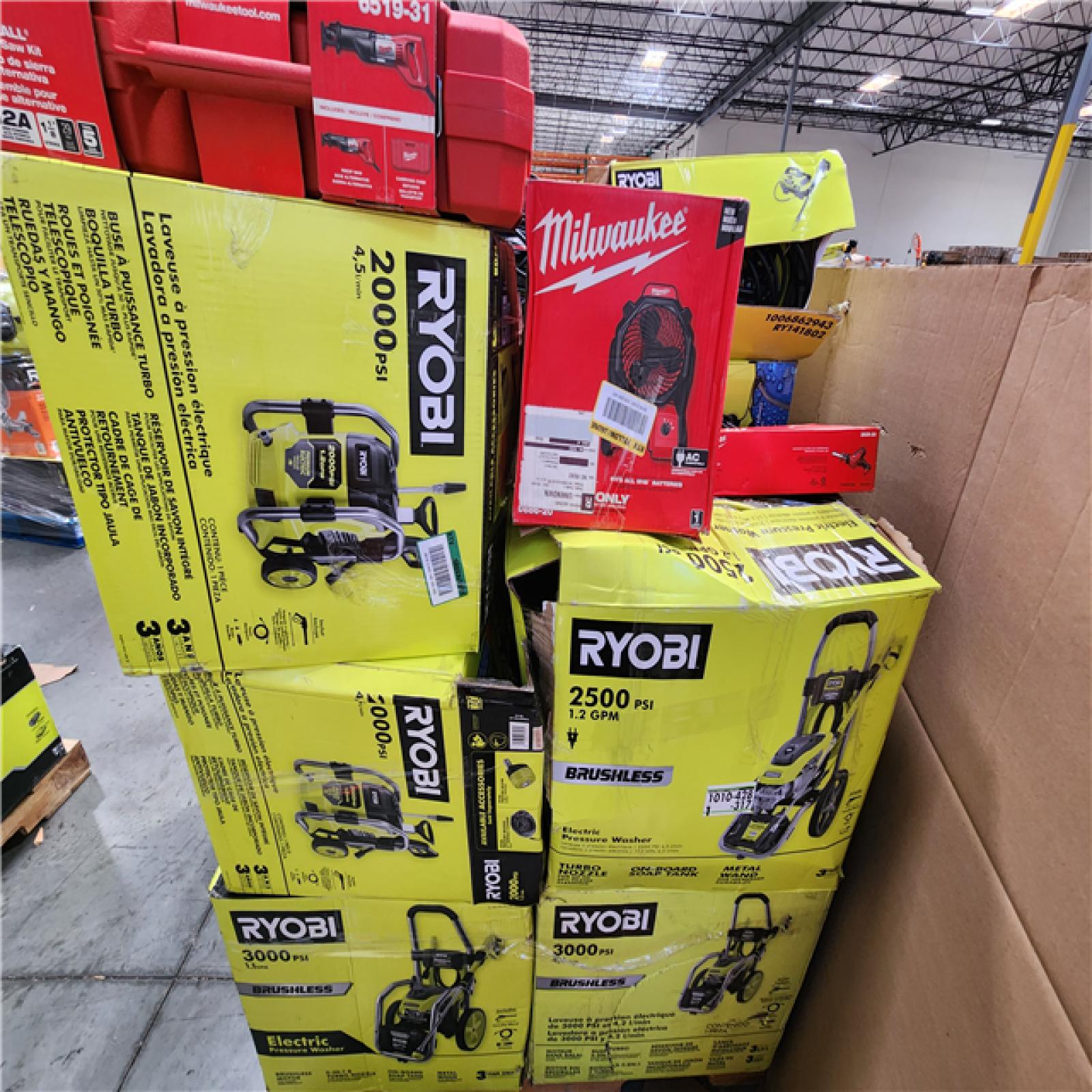 CALIFORNIA AS-IS TOOL PALLET
