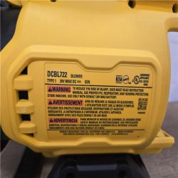 AS-IS DEWALT 20V MAX* XR Cordless Handheld Blower Kit