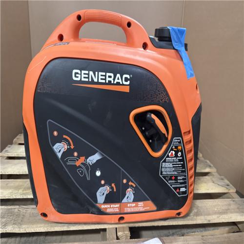 CALIFORNIA AS-IS GENERAC GENERATOR GP2500i
