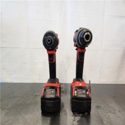 AS-IS- Milwaukee M18 FUEL 18V Lithium-Ion Brushless Cordless Hammer Drill and Impact Driver Combo Kit