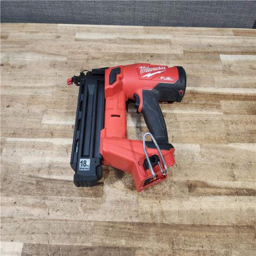 HOUSTON LOCATION - AS - IS Milwaukee FUEL 18-Volt Lithium-Ion Brushless Cordless Gen II 18-Gauge Brad Nailer (Tool-Only)