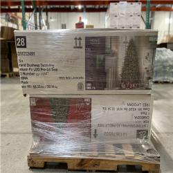 DALLAS LOCATION- AS-IS ASSORTED CHRISTMAS TREES PALLET