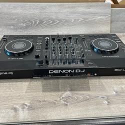 AS-IS Denon DJ SC LIVE 4-4Deck Professional Standalone DJ Controller with Streaming Access
