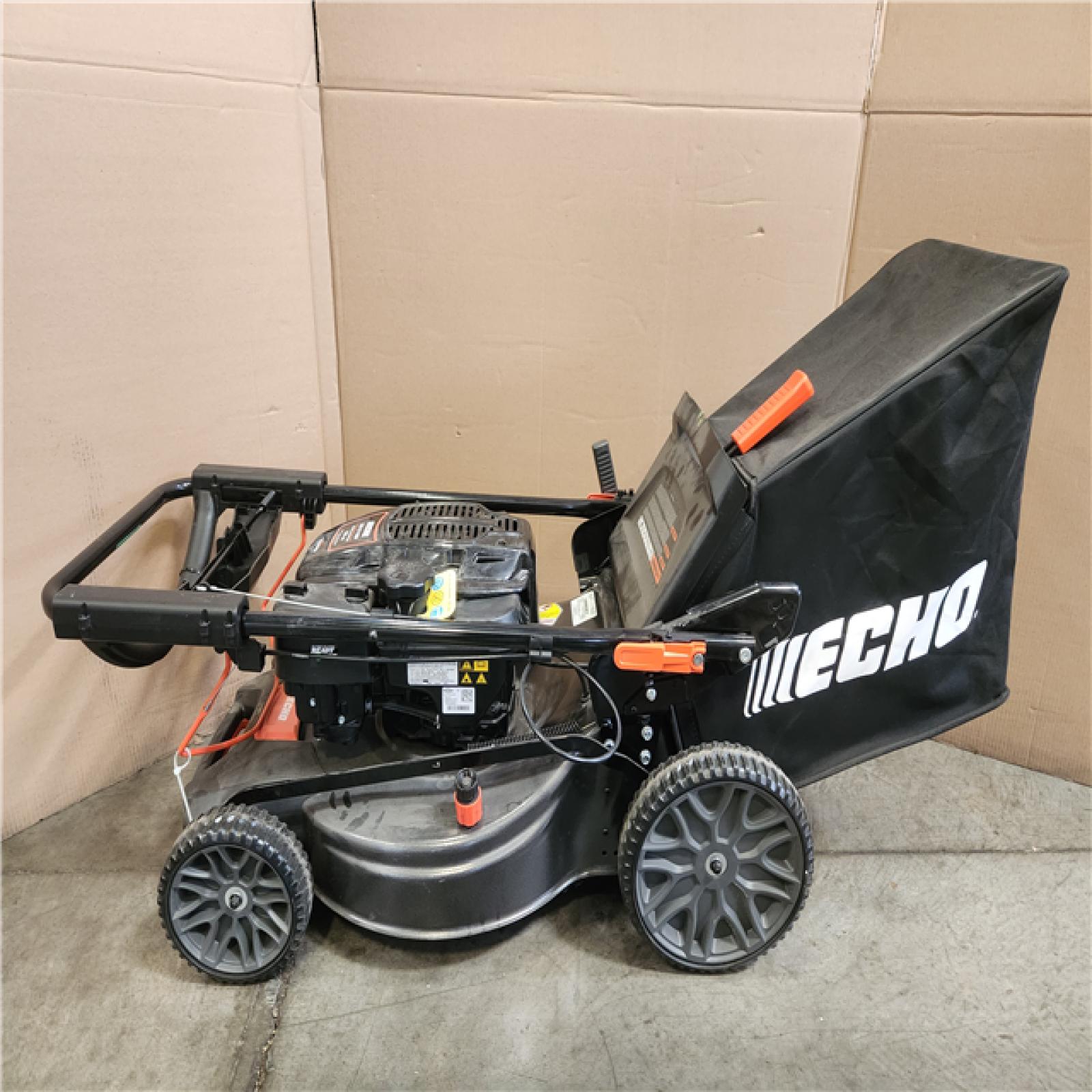Phoenix NEW ECHO 21 in. 190 cc Briggs and Stratton Gas 3-in-1 Dual Blade RWD Self-Propelled Lawn Mower with Single Lever Deck Adjustment