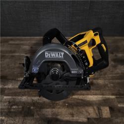 HOUSTON LOCATION - AS-IS DEWALT FLEXVOLT 60V MAX Cordless Brushless 7-1/4 in. Wormdrive Style Circular Saw (Tool Only)