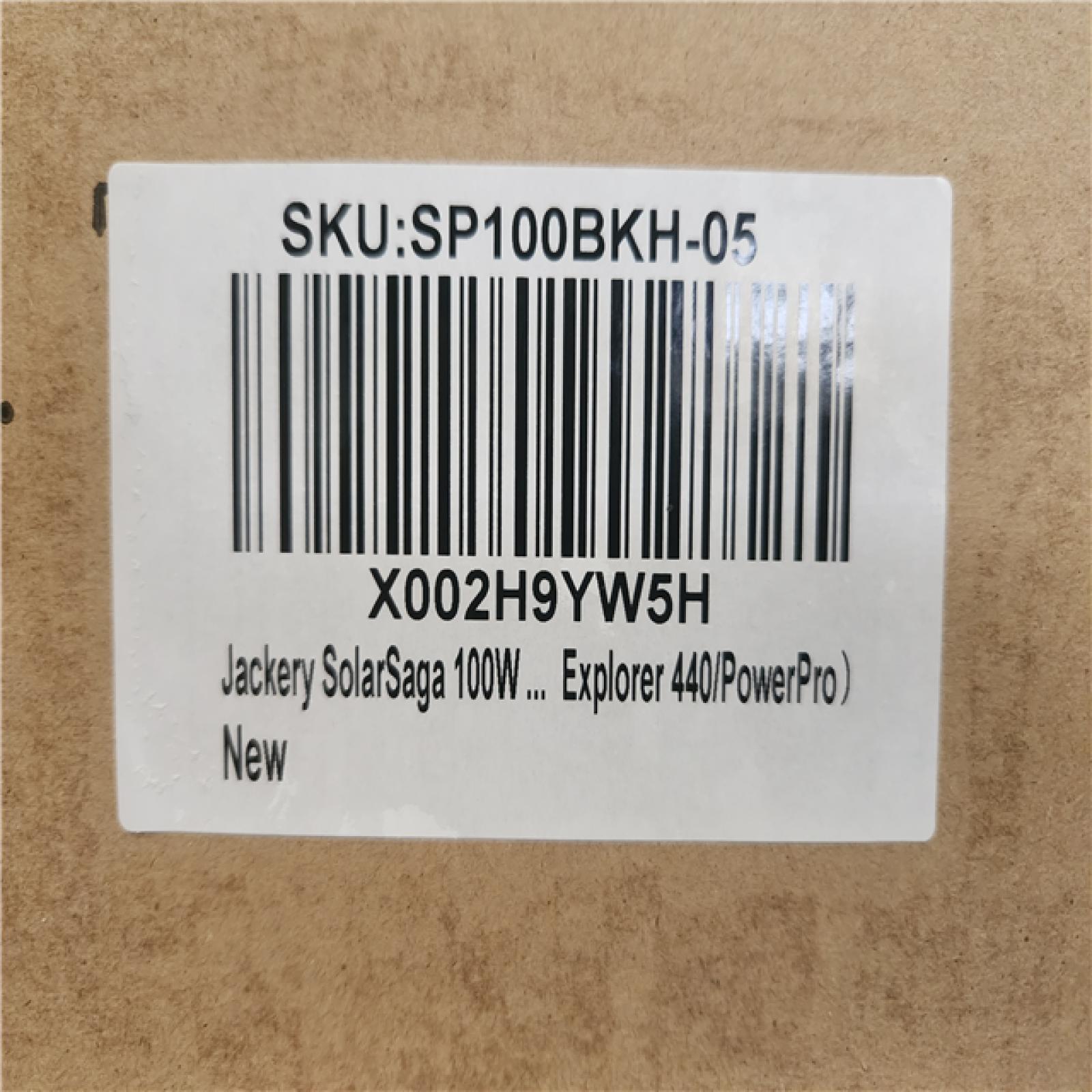 Phoenix NEW Jackery SolarSaga 100-Watt Portable Solar Panel for Explorer 290/550/880/1000/1500 Power Station with built-in 2 USB Outputs