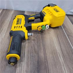 AS-IS   DEWALT FLEXVOLT 60V MAX 1000 PSI 1.0 GPM Cold Water Cordless Battery Power Cleaner (Tool Only)