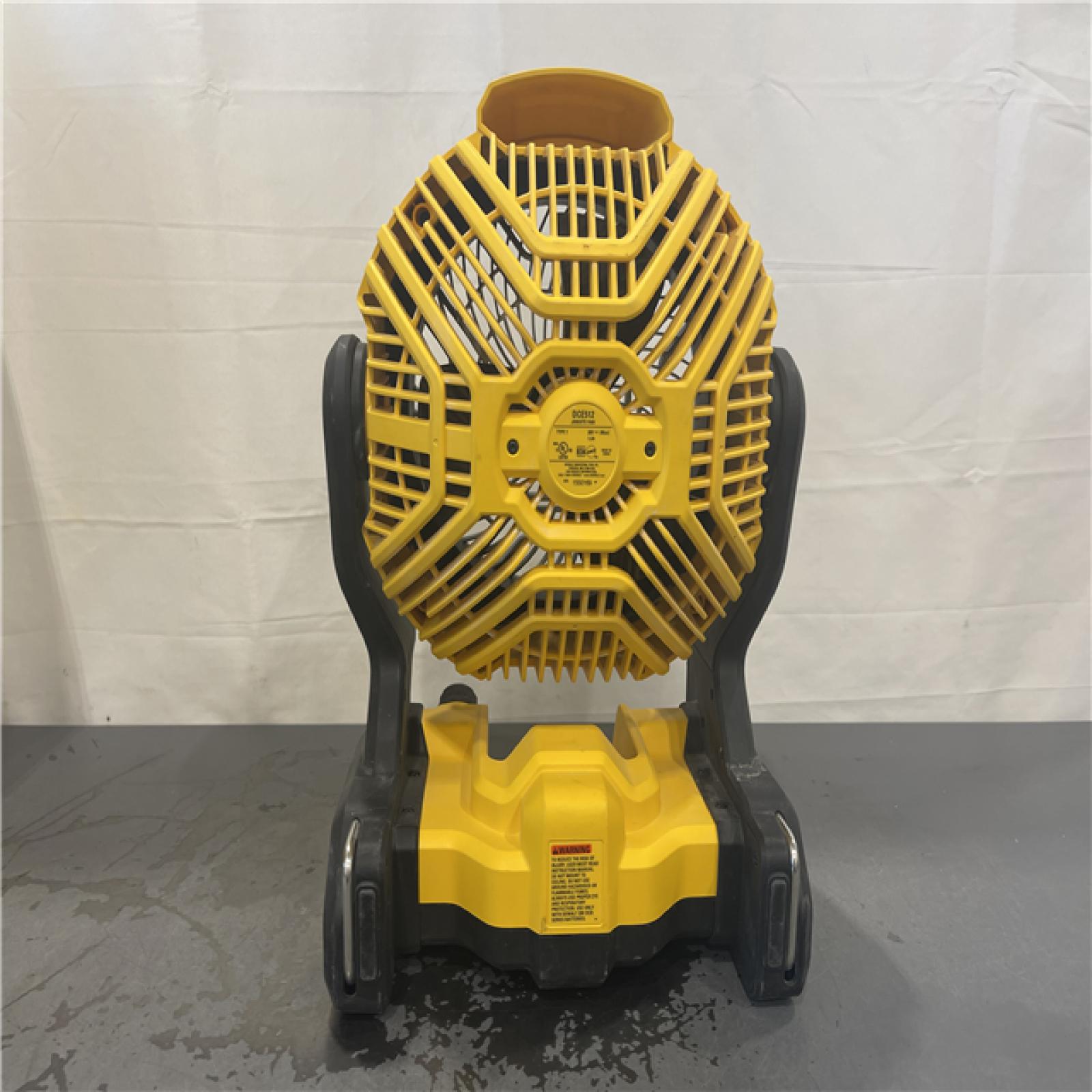 AS-IS- DeWalt Cordless 11-in. 20V MAX Jobsite Fan (Tool Only)