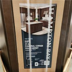Phoenix Location  Hampton Bay Assembled Kitchen Cabinet in Brindle (5 Cabinets)