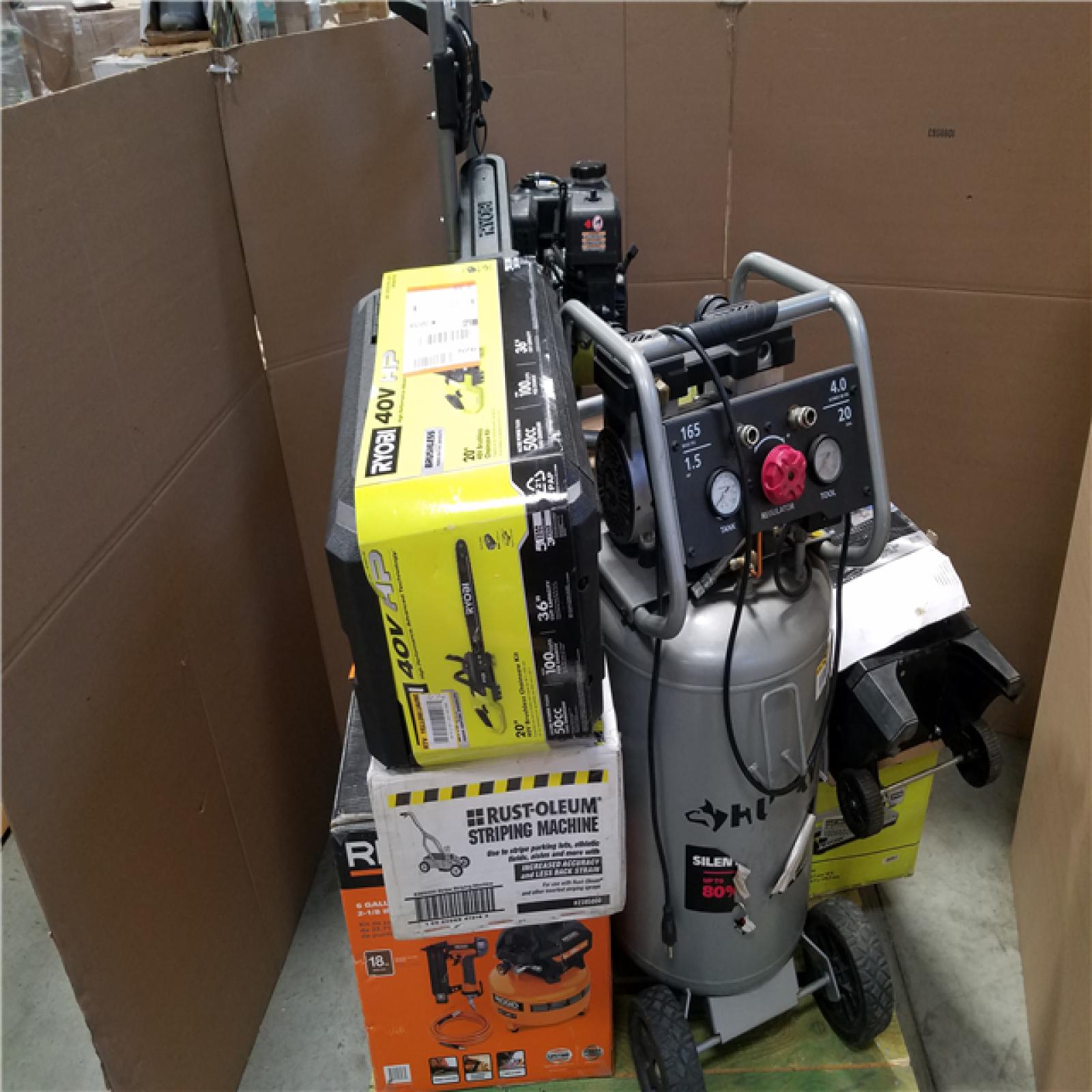 CALIFORNIA AS-IS OUTDOOR POWER EQUIPMENT