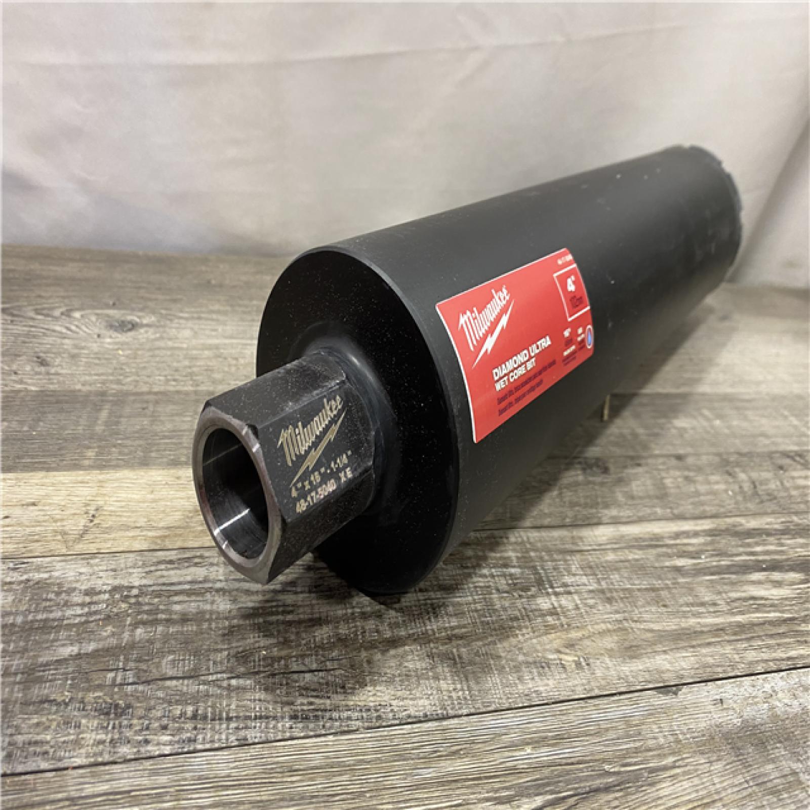 AS-IS Milwaukee 4 in. Diamond Ultra Wet Core Bit