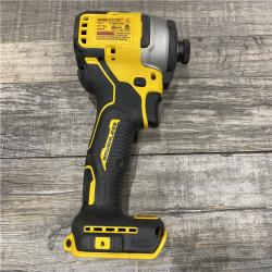 AS-IS DEWALT Atomic 20V Max Lithium-Ion Brushless Cordless Compact 1/4 in. Impact Driver Kit