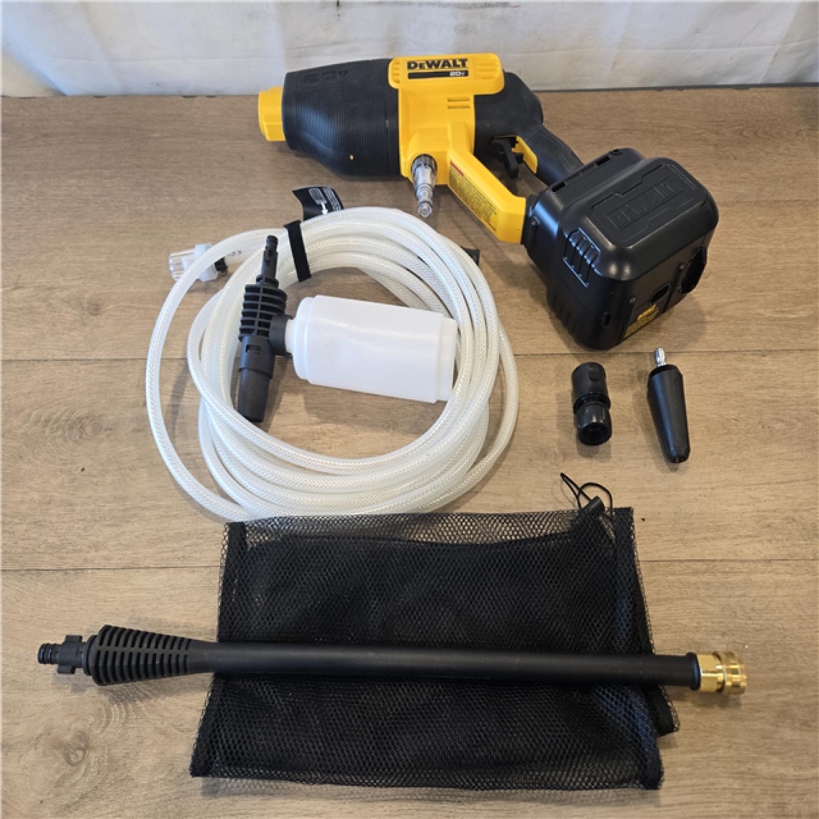 AS-IS DEWALT 20V MAX 550 PSI 1.0 GPM Cold Water Cordless Power Cleaner (Tool Only)