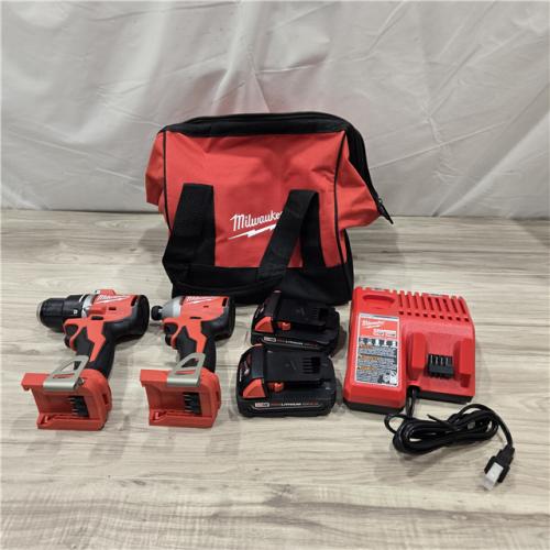 AS-IS Milwaukee M18 Compact 2-Tool Combo Kit