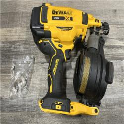 AS-IS DEWALT 20V MAX 15-Degree Electric Cordless Roofing Nailer (Tool Only)