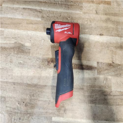 Houston Location AS-IS  Milwaukee FUEL 12V Lithium-Ion Brushless Cordless 1/4 in. Right Angle Die Grinder (Tool-Only)
