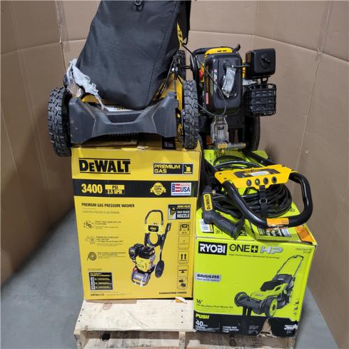 CALIFORNIA AS-IS OUTDOOR POWER EQUIPMENT