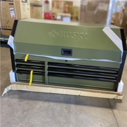 DALLAS LOCATION - Husky Heavy Duty 52 in. W 6-Drawer Matte Army Green Top Tool Chest