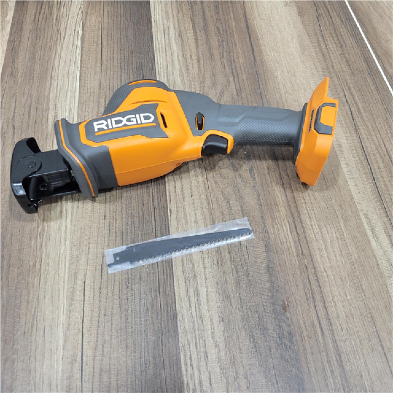 GOOG RIDGID 18V SubCompact Brushless Cordless One-Handed Reciprocating Saw (Tool Only)