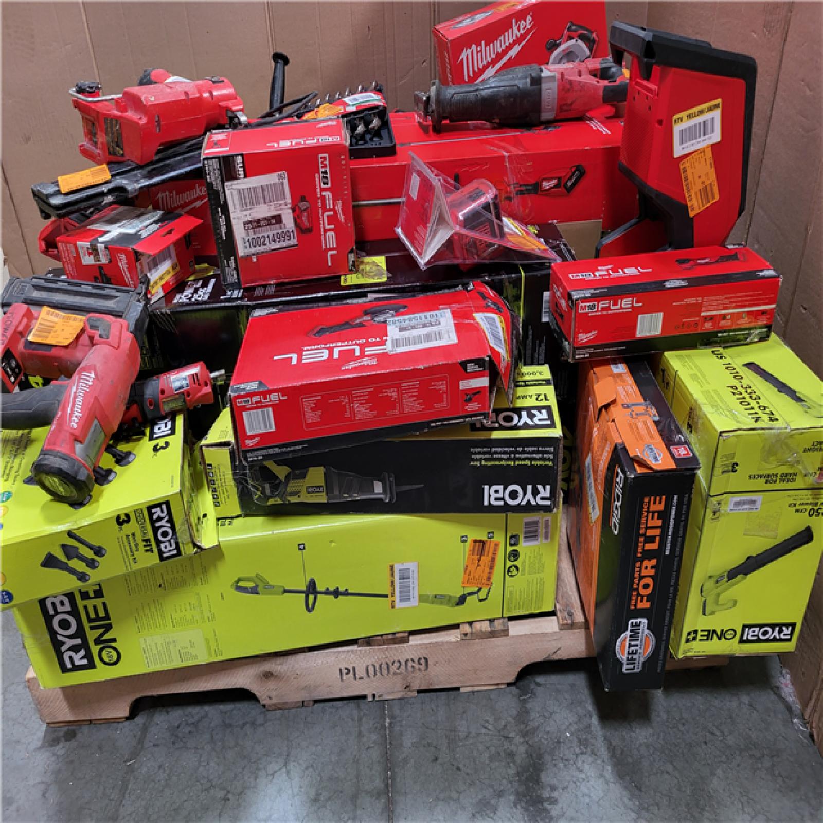 CALIFORNIA AS-IS TOOL PALLET